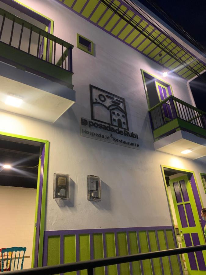 La Posada De Rubi Salento Bagian luar foto